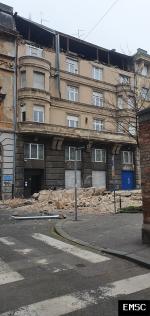Earthquake: Zagreb Croatia,  March 2020