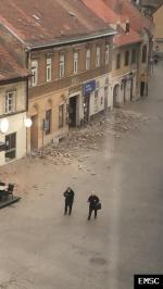 Earthquake: Zagreb Croatia,  March 2020